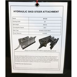 NEW 83" SKID STEER ATTACHMENT