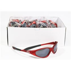 CARTON OF OAKLEY REPLICA RED SUNGLASSES