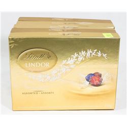 LOT OF 5 LINDOR ASSORTED CHOCOLATES