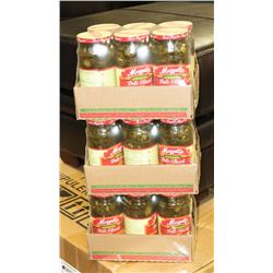 3 CASES OF DELI SLICED HOT JALAPENO PEPPERS