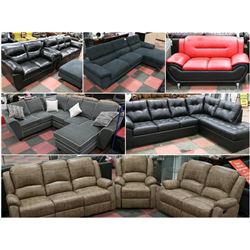 FEATURED NEW SOFA SETS AND SECTIONALS