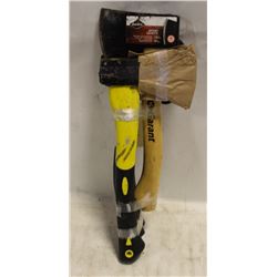 LOT OF 4- 14" HATCHETS