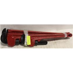 LOT OF 3 RIDGID PIPE WRENCHES