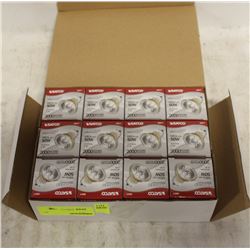 CASE(12) OF SATCO 50W HALOGEN-GU10'S