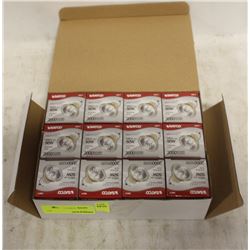 CASE(12) OF SATCO 50W HALOGEN-GU10'S