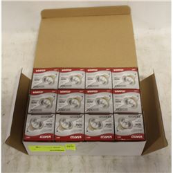 CASE(12) OF SATCO 50W HALOGEN-GU10'S