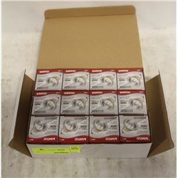 CASE(12) OF SATCO 50W HALOGEN-GU10'S