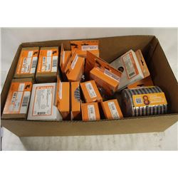 LARGE FLAT OF MANY VARIOUS WALTER ABRASIVES