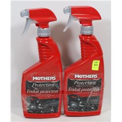 2 BOTTLES OF MOTHERS PROTECTANT FOR VINYL