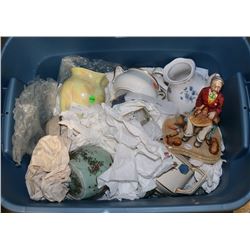 TOTE OF COLLECTIBLES