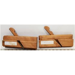 TWO WOOD PLANERS FOR EDGING