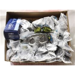 FLAT OF ASSORTED PYRAMEX SAFETY EYEWEAR