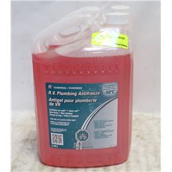 TWO 3.78 L JUGS OF RV PLUMBING ANTI-FREEZE