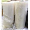 Image 1 : 2 MACHINE-ROLLS OF POLY-PLASTIC WRAP- 20"