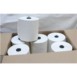 CASE OF TORK-MATIC HAND TOWEL ROLLS-6 ROLLS