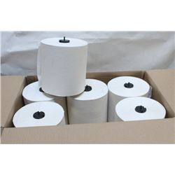 CASE OF TORK-MATIC HAND TOWEL ROLLS-6 ROLLS