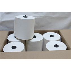 CASE OF TORK-MATIC HAND TOWEL ROLLS-6 ROLLS