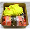 Image 1 : BOX W/ XL PIONEER RAINBIB PANTS & XXL RAINJACKET