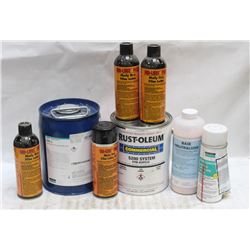 FLA OF CLEANING SOLUTIONS & AEROSOLS