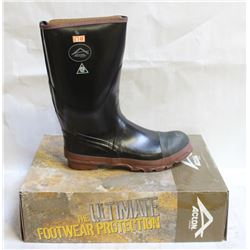 NEW ACTON STEELTOE RUBBER WORKBOOTS-SIZE: 13