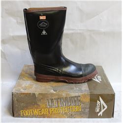 NEW ACTON STEELTOE RUBBER WORKBOOTS-SIZE: 13