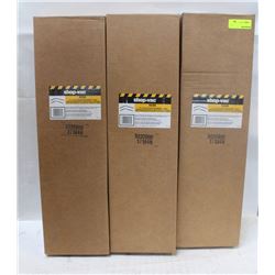 3 CASES SHOP-VAC CHROME-PLATED WANDS