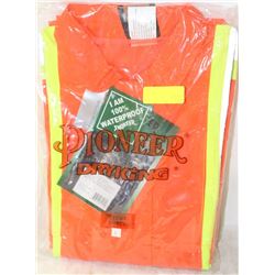 NEW L PIONEER HI-VIS SAFETY JACKET
