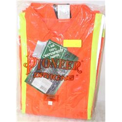 NEW L PIONEER HI-VIS SAFETY JACKET