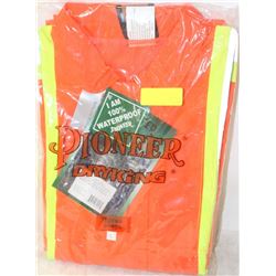 NEW L PIONEER HI-VIS SAFETY JACKET