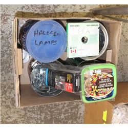 FLAT OF ASSORTED NAILS + OTHER HARDWARE