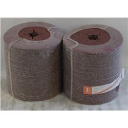 LOT OF 2 BUNDLES FIBRE DISCS