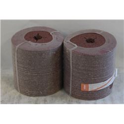 LOT OF 2 BUNDLES FIBRE DISCS