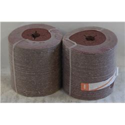 LOT OF 2 BUNDLES FIBRE DISCS