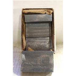 CASE(25) OF NEW  1" X 2" X 8" NORTON DRESS STICKS