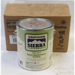 2 PAILS RUSTOLEUM WATER-BASED YELLOW EPOXY COATING