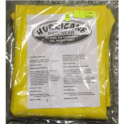 HURRICANE SIZE: LARGE FR OIL-RESISTANT RAIN-GEAR