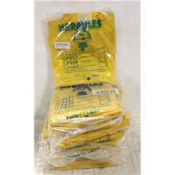 GROUP OF 10 ASSORTED, 2-PIECE HERCULES RAINSUITS