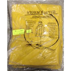 LOT OF 3 SMALL STORM MASTER RAINSUITS-3-PIECE PVC