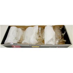 LOT OF 6 SNOWFLAKE LATTE \ COFFEE MUGS