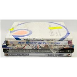 LOT OF 5 EDMONTON OILERS & WAYNE GRETZKY COLLECTOR