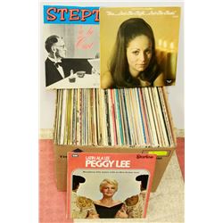 ESTATE BOX OF RECORDS