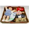 Image 1 : BOX OF VINTAGE DOLLS