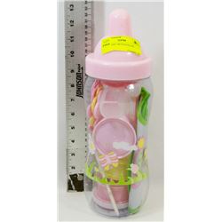 LARGE BABY BOTTLE FILLED