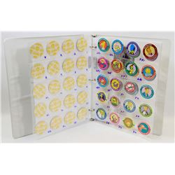 COMPLETE SET OF SIMPSON POGS