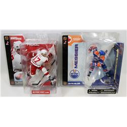 MARK MESSIER AND BRETT HULL HOCKEY FIGURES
