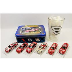 LOT OF DALE EARNHARDT JR. + 1:64 SCALE L.E. TIN