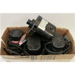 4 PORTABLE ELECTRIC AIR COMPRESSORS