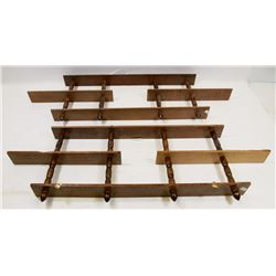 PAIR OF VINTAGE WALL SHELVES