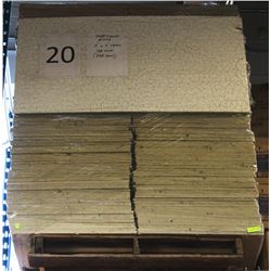 PALLET #20) LOT OF ARMSTRONG CEILING TILES