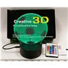 Image 1 : NEW 3D VISUAL RGB NIGHT LIGHT WITH REMOTE